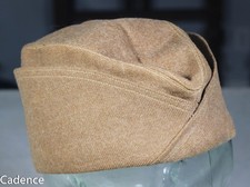 Gorra de guarnición en el extranjero alistada del ejército de Estados Unidos Primera Guerra Mundial talla 6 7/8 HECHA EN GRAN Bretaña ¡Bonita! 600