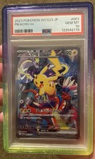Pikachu Ex 001/030 Wcs23: 2023 World Championships Yokohama Deck