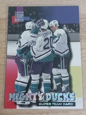 1994-95 Stadium Club #1 Anaheim Ducks Super Team Card NHL Hockey Insert Card
