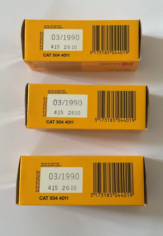 3 Pellicules KODACOLOR film GOLD 200 12 Exp 13 X 17 mm ISO 200/24° Kodak Pathe 1 - Photo 2/4
