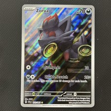 Pokémon TCG Zorua Shrouded Fable Illustration Rare Card 075/064 NM/M Condition