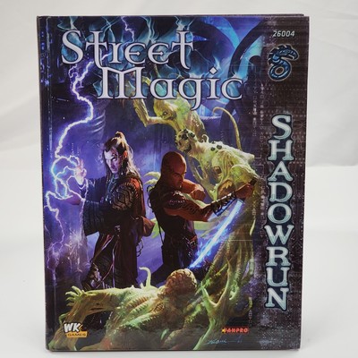 Vtg Shadowrun: Street Magic Fanpro Hardcover 4th Edition Rule Book WizKids 2006