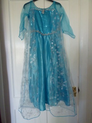 Vogue Fashion Frozen 'Elsa' Girls Dressing-Up Dress Size 140 10/11 Years |  eBay UK