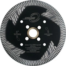 Diamax Cyclone 5" Side Segment Turbo Blade