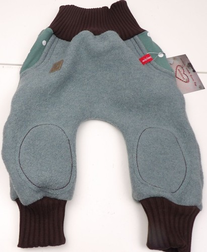 niciart design ♥ WOLLWALK WESTE♥WALKWESTE GEFÜTTERT♥100% SCHURWOLLE♥altmint - Bild 46 von 47