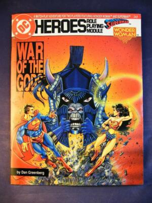 War Of The Gods - DC Heroes RPG - Mayfair Games 243