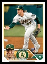 2023 Topps David MacKinnon #276 Oakland Athletics