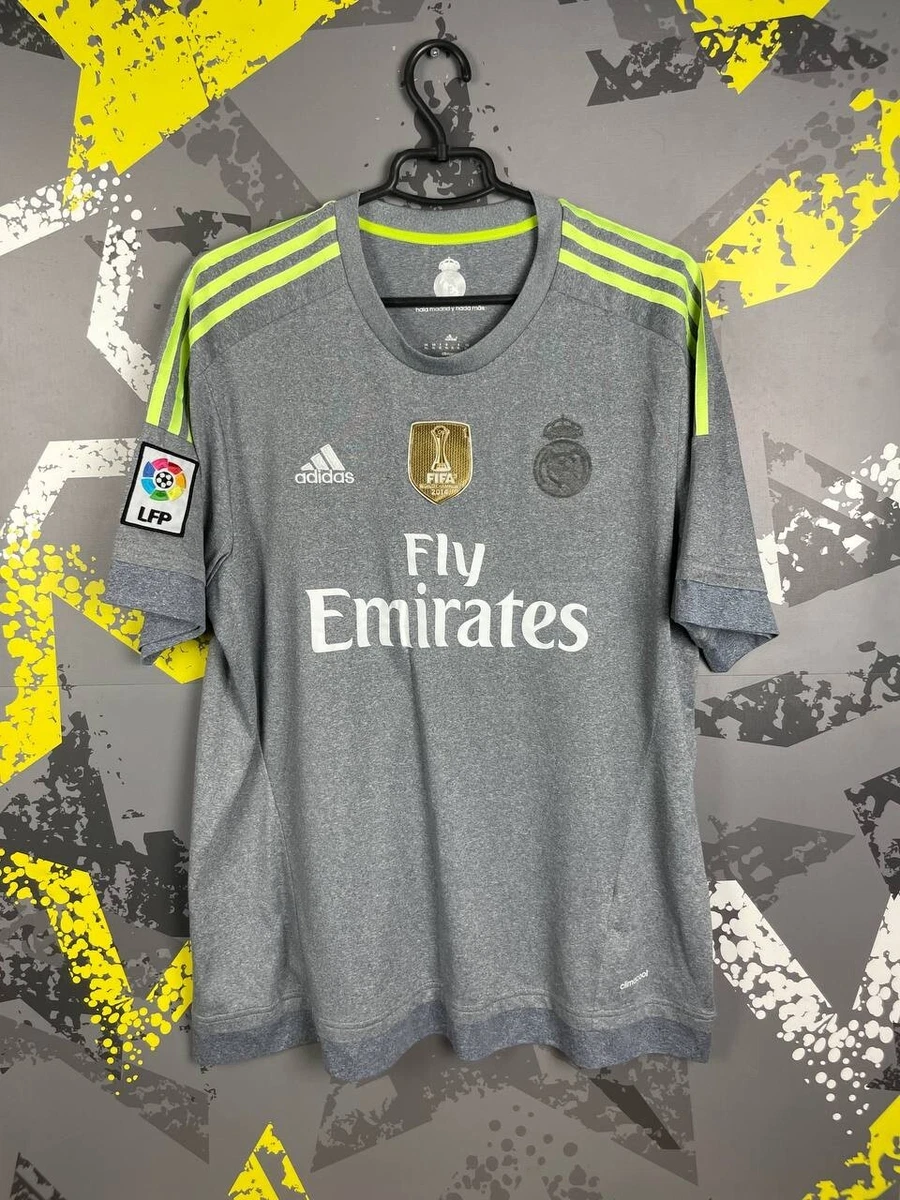 Preços baixos em Real Madrid Cinza International Club Camisas de