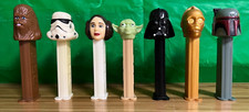 Pez - Star Wars Pez  7 - CP3O, Chewbacca, Leia, Yoda, Darth, Stormtrooper 
