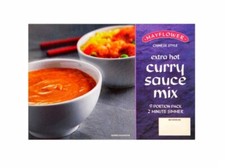 Maylower Extra Hot Curry  Sauce Mix  4 X 225g FREE FAST DELIVERY