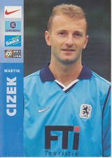 Autogrammkarte von Martin Cizek von  TSV 1860 München ohne Unterschrift