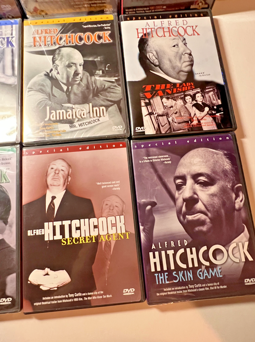 Alfred Hitchcock: The Early Years 12-Disc DVD Box Set, 2000 #4/5/6