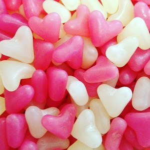 pink jelly babies