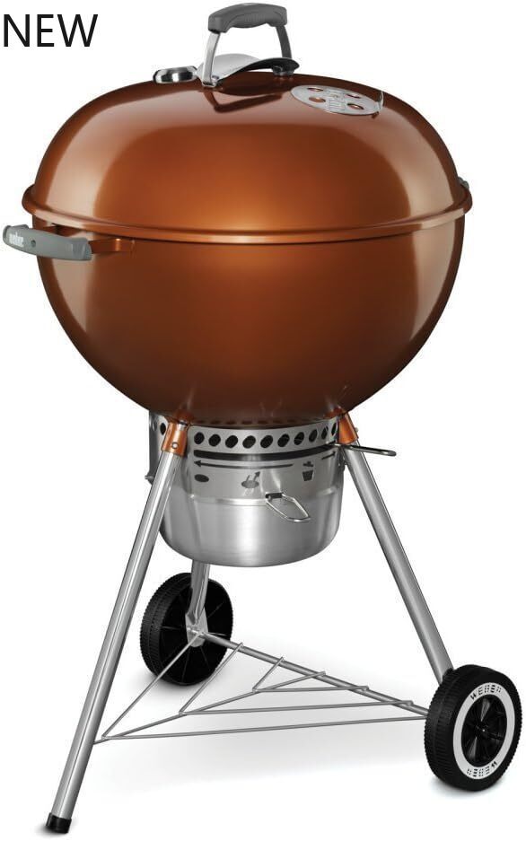 Weber Original Kettle Premium Charcoal Grill, 22-Inch, Coppe