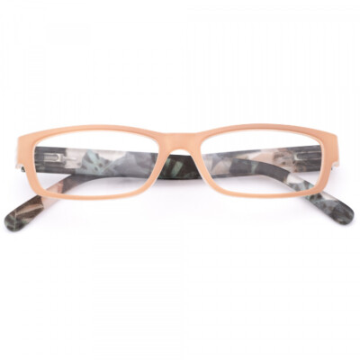 B&S READY READER PLASTIC FAWN FLORAL +2.0 | Elegante Lesebrille
