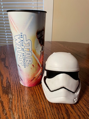 Star Wars: The Rise of Skywalker Movie Theater Cup with Stormtrooper Lid - Picture 8 of 11