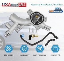 Upgraded Engine Coolant Water Outlet W/ hose Fit Chevy Cruze Sonic Buick Repair