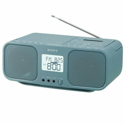 SONY CD Radio Cassette Player CFD-S401 easy use＆ large LCD from