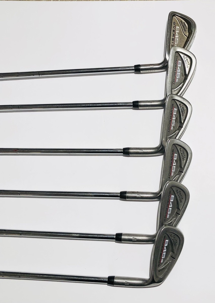  Armour 845s SILVER SCOT アイアンセット 9本 Tommy Armour 845S Silver Scot Iron Set Stiff 3-Pw Graphite