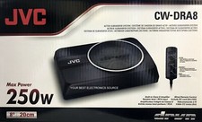 NUOVO JVC CW-DRA8 Sistema Subwoofer Compatto Powered con Amplificatore Integrato Classe D