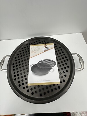 Wolfgang Puck 2-piece Nonstick Pizza Pan Set Model 592-572 NWOB