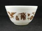 Vintage Pyrex "Early American" Mixing Bowl - #401 - 1 1/2 PT