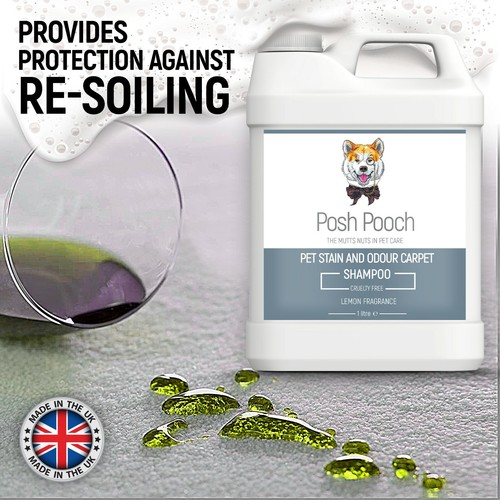 Stain & Odour Carpet Shampoo All Surface 3 in 1 Cleaner Odour Neutral Re-Soiling - Picture 10 of 12