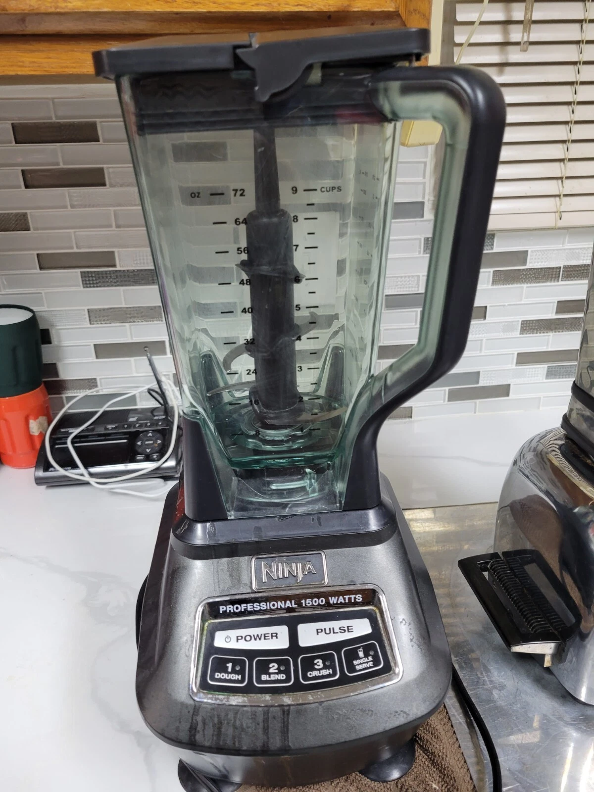 Ninja Professional Blender 1500W BL771 30 Base 1.8L Mega Pitcher and Lid