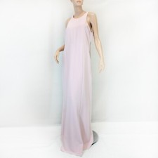 Show me your MUMU Plus Pink Wedding Sleeveless Zip Long Dress XXL made in USA