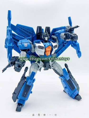 New Transformers Thundercracker Decepticon Hasbro IDW Leader Action Figure Toys - Picture 4 of 12
