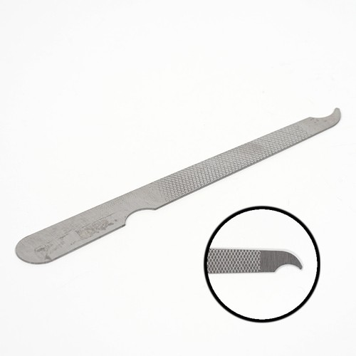 Professional Crystal Glass Stainless Steel Double Sided Nail Files Grit Acrylic - Picture 53 of 91