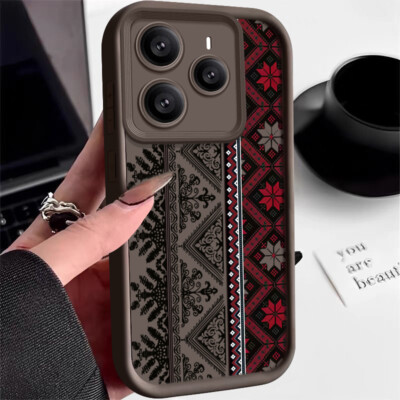 Hülle für Xiaomi 14T 13T Pro Redmi Note 14 13 12 11 Pro Stoßfeste Silikon Case