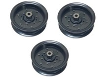 3-Pack Flat Idler Pulley for Husqvarna 196106, 197379, 532196106