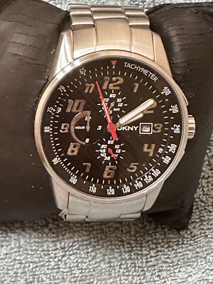 Silver used DKNY watch. Good condition. s-l400.jpg main image 4