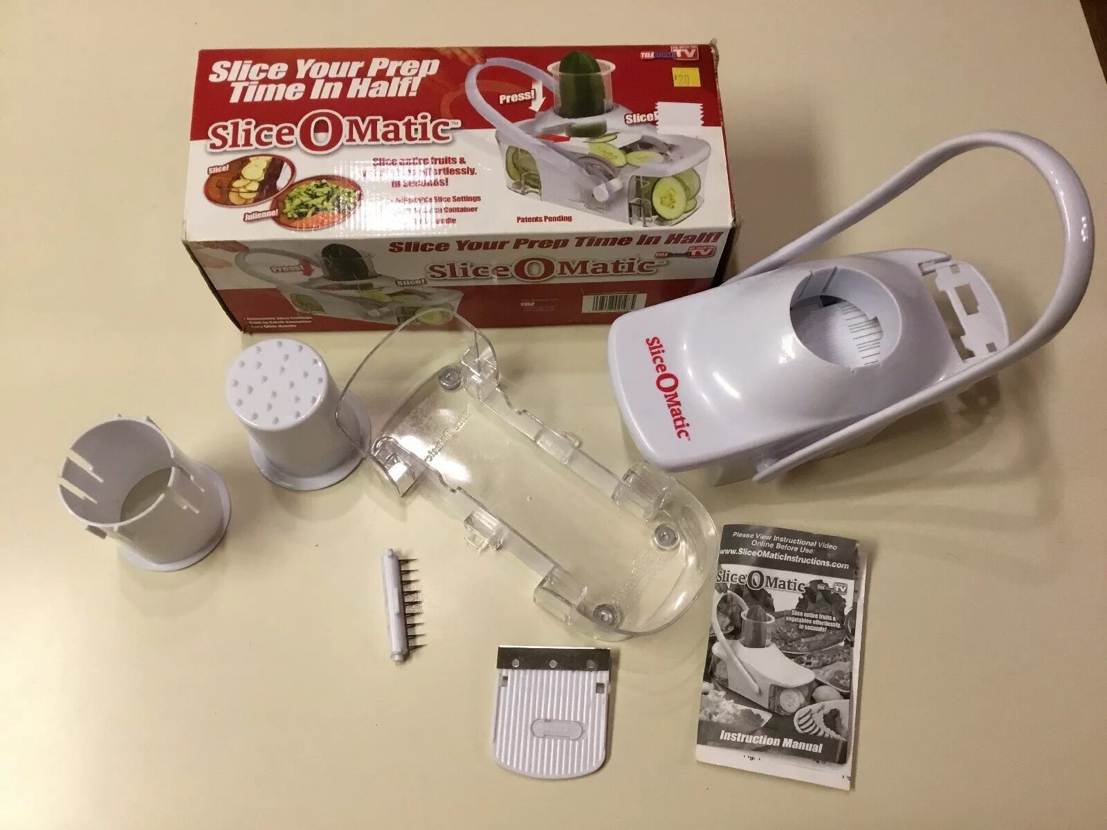 Telebrands SliceOMatic Slicer As Seen On TV eBay