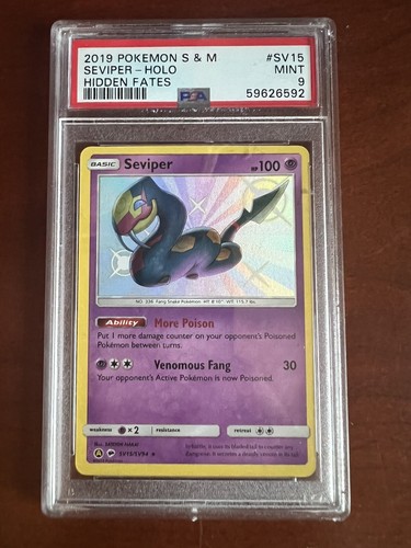 Seviper graded PSA 9 for sale on eBay