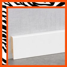 SPARPAKET 40 Stück Sockelleiste weiß 58mm Cube K58C Fußleiste FREI HAUS AKTION