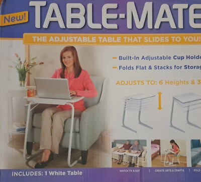 New Foldable Multiple Posistion Side Table to Bed Or Couch