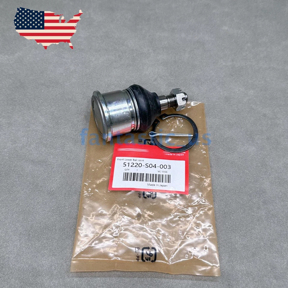 Новый 2шт передний нижний шаровой шарнир 51220-S04-003 для Honda 92-00 Civic 97-01 CR-V - Изображение 2 из 4