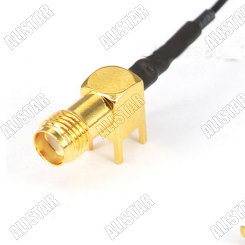 10x SMA Female Right Angle PCB to U.fl/IPX Extension Antenna WiFi 1.13mm Cable - Picture 6 of 6
