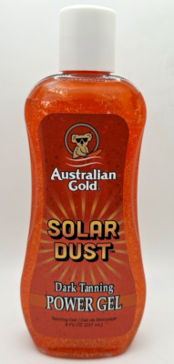Australian Gold Solar Dust Dark Tanning Power Gel Bronzer 8oz