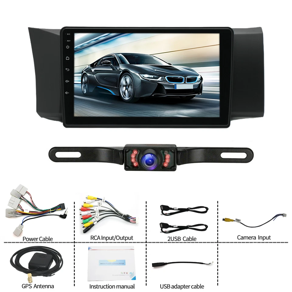 Radio estéreo para Subaru Brz Scion Frs Toyota 86 Carplay Android 12 2012-2016 NUEVO Foto 4 de 4