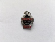 1965 VINTAGE ULSTER GRAND PRIX MOTORCYCLE RACING ENAMEL PIN BADGE