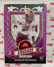 2021 Panini Prizm Draft Picks Justin Fields Rookie RC Crusade Purple Wave #163