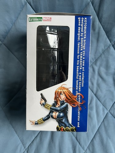 NEW NIB 8" BLACK WIDOW MARVEL Bishoujo STATUE Kotobukiya by Yamashita Shunya - Picture 2 of 6