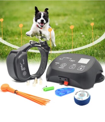 Electric Dog Fence In-ground Aboveground Pet Containment System For Dogs 