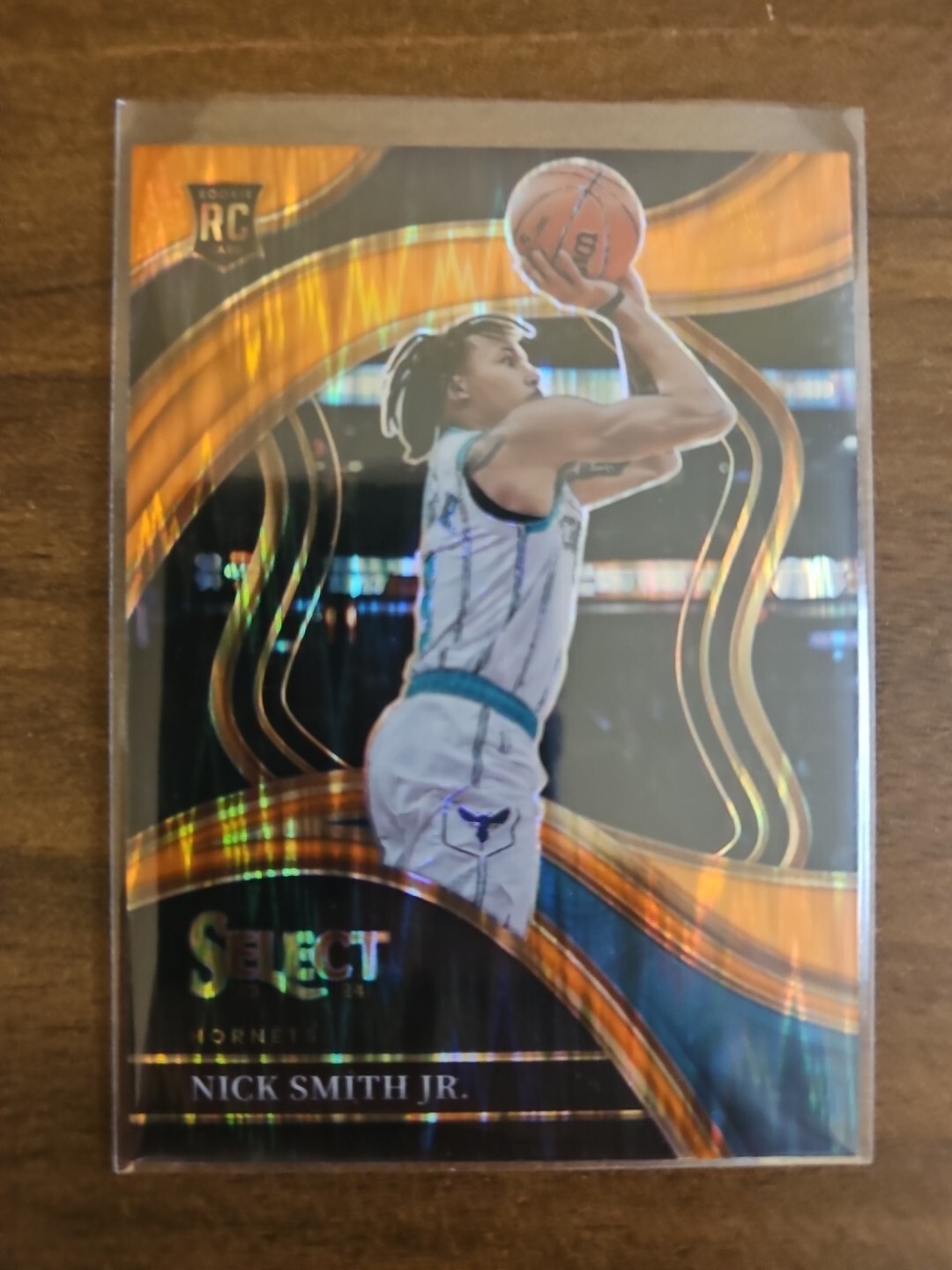 2023-24 SELECT NICK SMITH JR ORANGE FLASH PRIZM COURTSIDE SP ROOKIE RC!!!