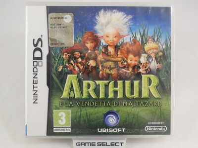 ARTHUR AND REVENGE OF MALTAZARD DS 2DS 3DS PAL ITA ITALIAN ORIGINAL COMPLETE
