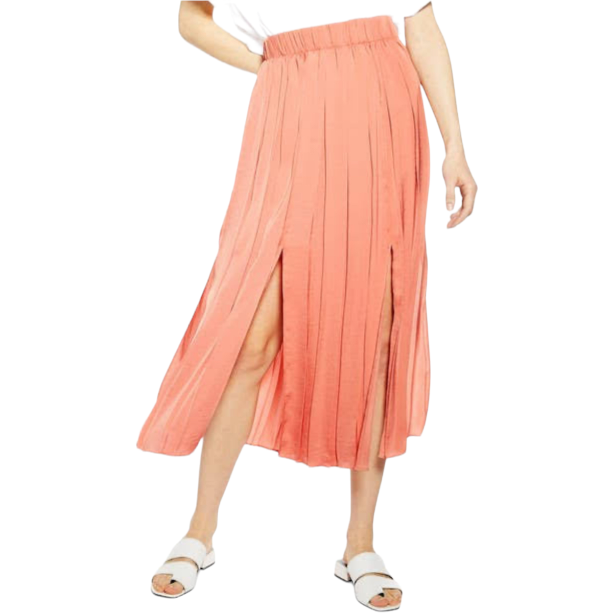 Mini Skirt Satin Pleated Midi Skirt Topshop Topshop High Rise