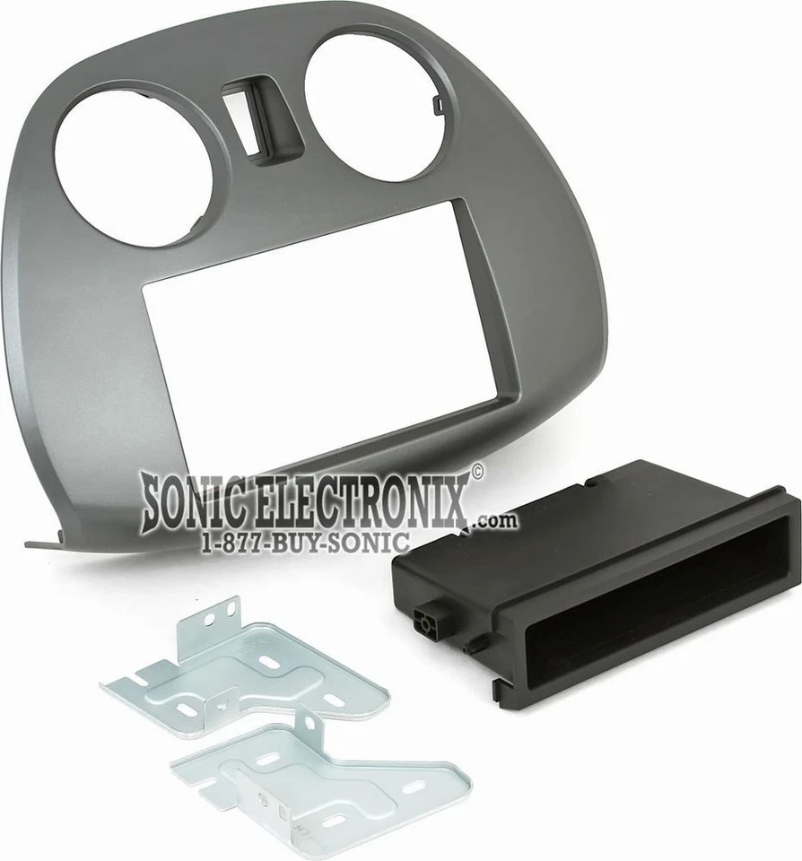 Kit de tablero de instalación DIN simple/doble Scosche MI3017B para Mitsubishi Eclipse 2006+ Foto 2 de 4